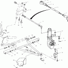 BIG BOSS 500 6X6 - W98AE50A Рулевые тяги
