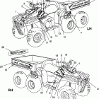 BIG BOSS 500 6X6 - W98AE50A Наклейки
