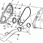 BIG BOSS 500 6X6 - W98AE50A Кожух сцепления