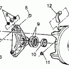 BIG BOSS 500 6X6 - W98AE50A Муфта сцепления