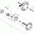BIG BOSS 500 6X6 - W98AE50A Привод сцепления