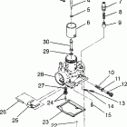 SCRAMBLER 400 - W98BC38C Карбюратор