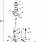MAGNUM 2X4 - W98AA42A Селектор переключения передач