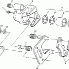 TRAIL BLAZER - W98BA25C Front brake trail blazer w98ba25c