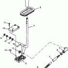 SCRAMBLER 500 - W98BC50A Селектор переключения передач