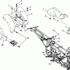 BIG BOSS 500 6X6 - W98AE50A Заднее крыло