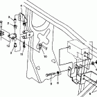SPORTSMAN 500  SWEDISH - S98CH50E Frame mounting