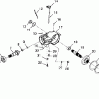 SCRAMBLER 400 - W98BC38C Front housing scrambler 400 w98bc38c