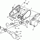 TRAIL BLAZER - W98BA25C Clutch cover trail blazer w98ba25c