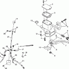 XPLORER 300 - W98CC28C Controls-master cylinder / brake line xplorer 300 ...