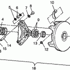 TRAIL BOSS - W98AA25C Муфта сцепления