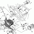 TRAIL BLAZER - W98BA25C Engine mounting trail blazer w98ba25c