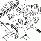 SCRAMBLER 500 - W98BC50A Крепление КПП