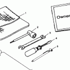 TRAIL BLAZER - W98BA25C Tool kit trail blazer w98ba25c