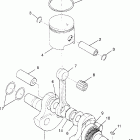 TRAIL BOSS - W97AA25C Crankshaft and piston trail boss w97aa25c