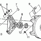 SPORTSMAN 400L - W97AC38C Drive clutch sportsman 400l w97ac38c