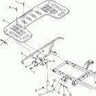 XPLORER 500 - W97CD50A Rear rack mounting  xplorer 500 w97cd50a