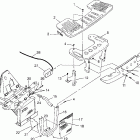 XPLORER 500 - W97CD50A Front rack and bumper mounting  xplorer 500 w97cd5...
