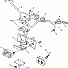 SCRAMBER 400L - W97BC38C Handlebar / headlight scrambler 400l w97bc38c