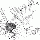 XPRESS 300 - W97CA28C Engine mounting (300) xpress 300 w97ca28c