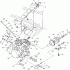 SCRAMBER 400L - W97BC38C Engine mounting scrambler 400l w97bc38c