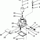 TRAIL BLAZER - W97BA25C Carburetor (sport) sport 400l w97ba38c