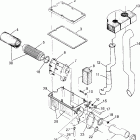 XPLORER 500 - W97CD50A Воздушный фильтр