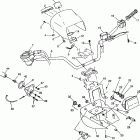 XPRESS 300 - W97CA28C Handlebar and headlight pod (400l) xpress 400l w97...