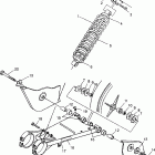 MAGNUM 6X6  SWEDISH - S97AE42E Swing arm / shock mounting magnum 6x6 w97ae42a and...