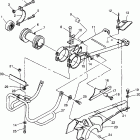 BIG BOSS 6x6 400L - N97AE38D Swing arm / guard mounting big boss 6x6 400l w97ae...