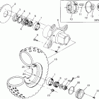 XPLORER 500 - W97CD50A Переднее колесо