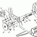 XPRESS 300 - W97CA28C Gearcase / brake and chain cover mounting xpress 3...