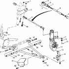 XPLORER 400L - W97CC38C A-arm / strut mounting xplorer 400l w97cc38c