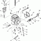 XPLORER 500 - W97CD50A Carburetor  xplorer 500 w97cd50a