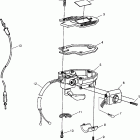 SCRAMBLER 500 - W97BC50A Трост дроселя