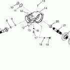 XPLORER 500 - W97CD50A Front housing  xplorer 500 w97cd50a