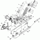 MAGNUM 6X6  SWEDISH - S97AE42E Swing arm weldment (rear) magnum 6x6 w97ae42a and ...