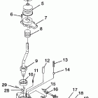 XPLORER 500 - W97CD50A Gear selector  xplorer 500 w97cd50a