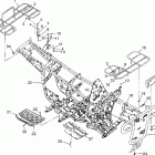 MAGNUM 4X4  SWEDISH - S97AC42E Bumper / rack mounting magnum 4x4 w97ac42a, swedis...