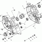 XPLORER 500 - W97CD50A Crankcase  xplorer 500 w97cd50a