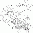 XPLORER 500 - W97CD50A Rear cab and seat  xplorer 500 w97cd50a
