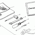 TRAIL BLAZER - W97BA25C Tool kit sport 400l w97ba38c and trail blazer w97b...