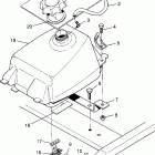 TRAIL BOSS - W97AA25C Fuel tank trail boss w97aa25c