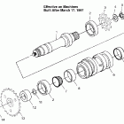 XPLORER 300 - W97CC28C Center tightener (after 3 / 17 / 97) xplorer 300 w...