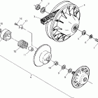 XPRESS 300 - W97CA28C Driven clutch xpress 300 w97ca28c and  xpress 400l...