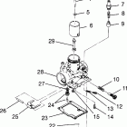 TRAIL BOSS - W97AA25C Carburetor trail boss w97aa25c