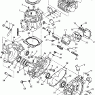 XPRESS 300 - W97CA28C Crankcase and cylinder (400l) xpress 400l w97ca38c