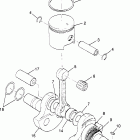 TRAIL BLAZER - W97BA25C Piston and crankshaft (blazer) trail blazer w97ba2...