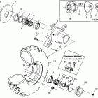 MAGNUM 4X4  SWEDISH - S97AC42E Front wheel magnum 4x4 w97ac42a, swedish magnum 4x...