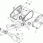 TRAIL BLAZER - W97BA25C Clutch cover (trail blazer) trail blazer w97ba25c